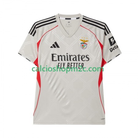 Benfica Maglia Trasferta 2025/2026 Manica Corta